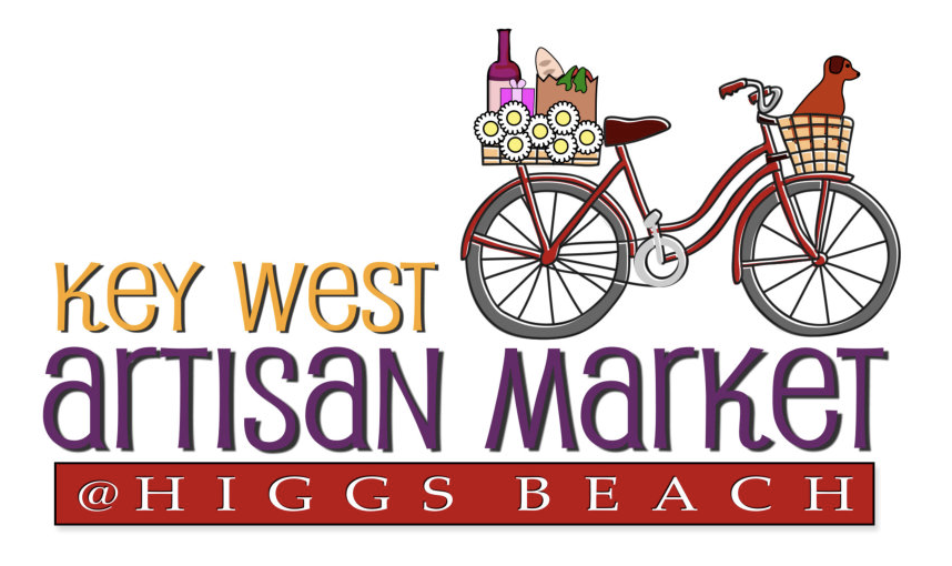 Key West artisan market banner.