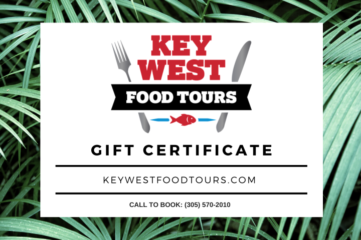 Key West Food Tours Gift Card